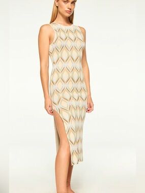 BNWT Misa Los Angeles Nakia Cream Dress Size XS $135